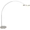 Image de Steinhauer - lampadaire - Ringlux - acier - métal - lampe arquée - LED - 4130ST