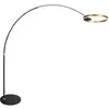 Image de Steinhauer - lampadaire - Ringlux - or - métal - lampe arquée - LED - 4130GO