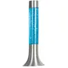 Image de Mexlite - lampe de table - Volcan - bleu acier - métal plastique - Ø 14cm - E14 - 4188ST
