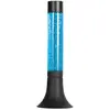 Image de Mexlite - lampe de table - Volcan - bleu noir - plastique métal - Ø 14cm - E14 - 4188ZW