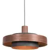 Image de Anne Lighting - suspension - Flinter - marron - métal - Ø 50cm - E27 - 3329E