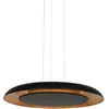 Image de Steinhauer - suspension - Golden Veil - noir - métal - Ø 60cm - LED - 4332ZW