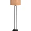 Image de Steinhauer - lampadaire - Stang - naturel noir - métal textile - Ø 50cm - E27 - 4338ZW