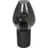 Image de Steinhauer - lampe de table - Bloeba - noir - verre métal - Ø 15cm - E27 - 4378ZW
