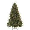 Image de Triumph Tree Arbre de Noël artificiel Bristlecone Fir - 119x119x185 cm - PVC - Vert