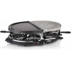 Image de Appareil à raclette 8 personnes 1200w + pierre à griller + gril - Princess - 162710-01-001 -