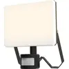 Image de Projecteur LED Calex Smart Floodlight 24W, aluminium, lumière blanche (3000 - 6500K), 2500 lumens, IP65, Noir, Classe Énergétique F