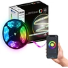 Image de Calex Smart LED bande, 2 m, couleurs RGB, flexible & découpable, dimmable, WLAN App- &vocale, télécommande incluse