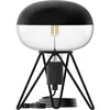Image de Lampe De Table - Calex - Tripod - Noir - Culot E27 - Hauteur 16,5 Cm
