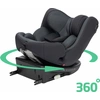 Image de Bebeconfort EvolveFix i-Size, Siège-auto 360 pivotant, 0-12 ans, 40-150 cm, pivotant, 9 positions d'appui-tête, 5 positions allongées, Tinted Black