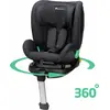 Image de Bebeconfort Atlas 360 i-Size, Siège-auto ISOFIX 360 pivotant, 0-12 ans, 10 positions d'appui-tête, 4 positions allongées, protection contre les chocs latéraux, Mineral Black