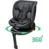 Image de Bebeconfort Evolufix Plus 360, Siège auto 360 pivotant, 0-12 ans, 40-150 cm, Siège enfant ISOFIX pivotant, 10 positions d'appui-tête, Tinted Black