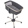 Image de Maxi-Cosi Alba Berceau bébé 3 en 1, Lit bébé, Transat bébé inclinable et Chaise Haute bébé, Tissus 100% recyclés, Naissance à 3 Ans (15 kg), Compatible avec kit Repas Alba, Beyond Graphite en occasion ou reconditionné