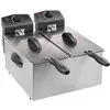 Image de Friteuse Inox 2x3l 2x1800w Tristar Fr-6937
