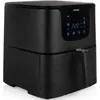 Image de PRINCESS 183014 Aerofryer Friteuse sans huile, 1700 W, 5,2 l, 80-200 ºC, panneau tactile, sans BPA, noir