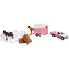 Image de Kids Globe Traffic Die Cast Mitsubishi mit Pferdenanh?nger, Gel?ndewagen