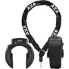 Image de Axa Imenso Large 59516595kc Antivol de vélo pour cadre Noir Noir Taille unique