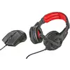 Image de Trust GXT 784 Casque Avec fil Arceau Jouer Noir, Rouge - Neuf