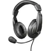 Image de Trust 21661 écouteur/casque Avec fil Arceau Appels/Musique Noir