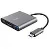 Image de Trust Dalyx USB 3.2 Gen 1 (3.1 Gen 1) Type-C Aluminium, Noir - Neuf