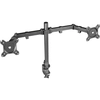 Image de Trust GXT 1120 Mara Dual Monitor Arm 81,3 cm (32 ) Noir Bureau - Neuf