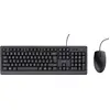 Image de TRUST Trust TKM-250 clavier Souris inclus Bureau USB QWERTZ Allemand Noir
