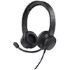 Image de Trust Rydo Casque Avec fil Arceau Appels/Musique USB Type-A Noir - Neuf