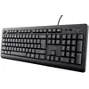 Image de Trust Primo, taille complète (100%), filaire, USB, Membrane Key Switch, AZERTY, noir