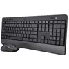 Image de Trust Trezo clavier Souris incluse Universel RF sans fil QWERTY Espagnole Noir - Neuf