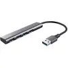 Image de TRUST Trust Halyx USB 3.2 Gen 1 (3.1 Gen 1) Type-A 5 Mbit/s Noir, Gris