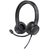 Image de Trust Ayda Casque Avec fil Arceau Appels/Musique Noir - Neuf