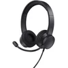 Image de Trust Ayda Casque Avec fil Arceau Appels/Musique USB Type-A Noir
