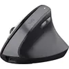 Image de Trust Bayo II - Souris verticale - ergonomique - pour droitiers - optique - 6 boutons - sans fil - 2,4 GHz - récepteur sans fil (USB) - noir (25145)