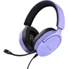 Image de TRUST Trust GXT 489P FAYZO Headset Wired Head-band Gaming Black, Purple