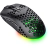 Image de Trust Gaming GXT 929 Helox Souris de jeu sans fil, souris ultralégère 75g, 80h d'utilisation continue, récepteur micro-USB 2,4 GHz, DPI réglable (800-4800), 6 boutons programmables, Gaming PC MMO - Noir