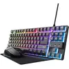 Image de Trust GXT 794 Tastatur Maus enthalten Gaming USB Deutsch Schwarz (25393)