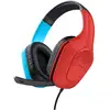 Image de Trust GXT 416S Zirox Casque Avec fil Arceau Jouer Noir, Cyan, Rouge - Neuf