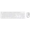 Image de Trust Ody II Wireless, taille standard (100 %), sans fil, RF Wireless, AZERTY, blanc, souris incluse