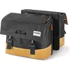 Image de sac double 40 litres polyéthylène gris/jaune
