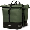 Image de Urban Proof Rolltop Sacoche double recyclée pour vélos 38 litres vert