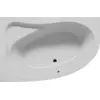 Image de RIHO Aryl Baignoires d'angle, version droite, à encastrer, 2 places, blanc, B021001005