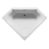 Image de Riho - Baignoire D'Angle Acrylique Austin 145x145cm-blanc-blanc-145 --