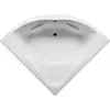 Image de RIHO Neo Baignoire d'angle, encastrée, 2 places, blanche, B077001005