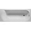 Image de RIHO Miami Baignoire rectangulaire, à encastrer, 1 place, blanche, B059001005