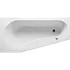 Image de Baignoire d'angle acrylique RIHO DELTA 150x80 cm-#AAB2BD-Droite-Sans tablier-Gris-150 --