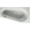 Image de Baignoire d'angle acrylique RIHO DELTA 150x80 cm-#AAB2BD-Gauche-Sans tablier-Gris-150 --