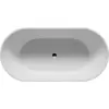 Image de RIHO Bilbao baignoire en pose libre, SOLIDSurface, blanc satiné, B118001105