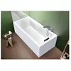 Image de RIHO Rethink Cubic Baignoires rectangulaires, version gauche, variante Plug&Play, 1 place, blanc brillant, B107012005