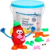 Image de Creall Funny Characters Klei Accessoires, 130dlg