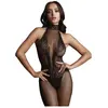 Image de Le Desir   Catsuit en Résille Dentelle   Noir   Taille Unique